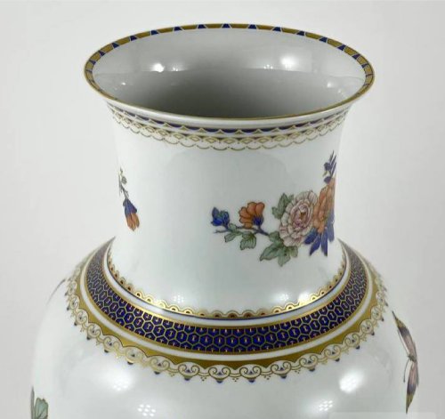 【美品】花器　花瓶　ドイツ　磁器　置物　インテリア　工芸品　美術品　A3177 美品】花器 花瓶 ドイツ 磁器 置物 インテリア 工芸品 美術品 A3177