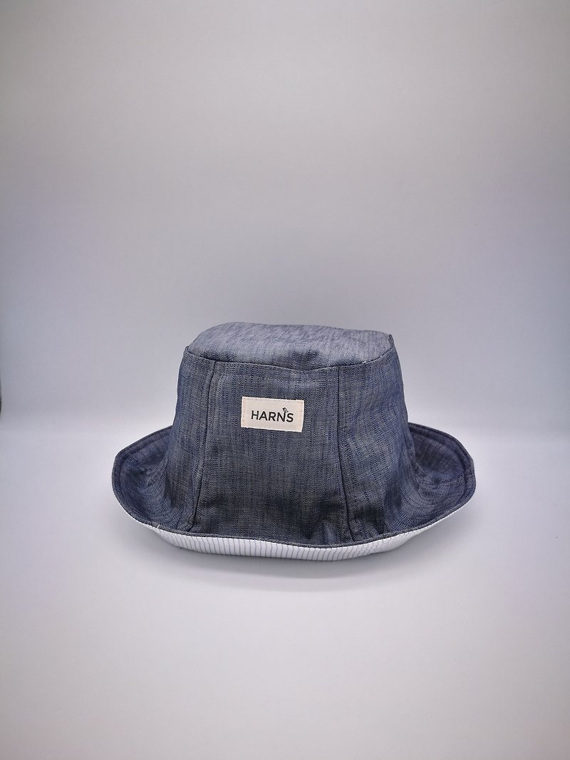 HARNS HAT fisherman hat hat - Hats & Caps - Cotton & Hemp Blue