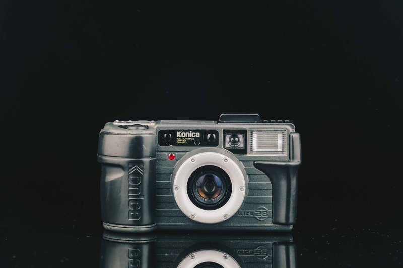 Konica 現場監督 WIDE 28 #1729 #135底片相機 - 相機/拍立得/底片相機 - 其他金屬 黑色