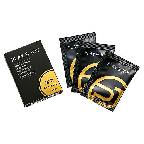 Play & Joy 專業私密保養品牌 【PLAY & JOY】瑪卡熱感潤滑液隨身盒 (3包裝)