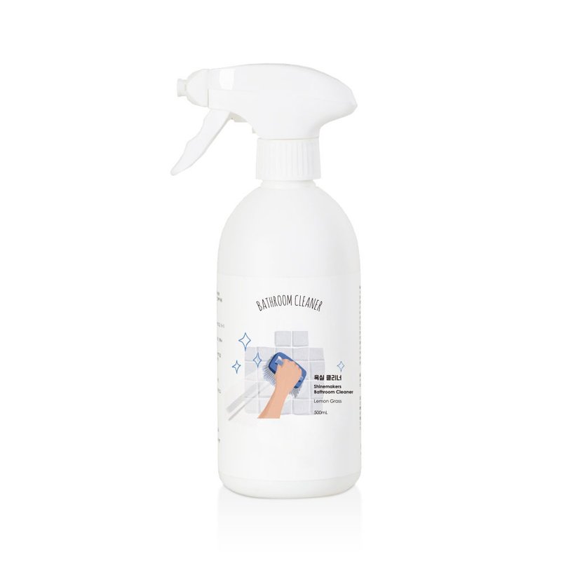 Korea SHINE MAKERS net clean odorless bathroom cleaner - Bathroom Supplies - Plastic White