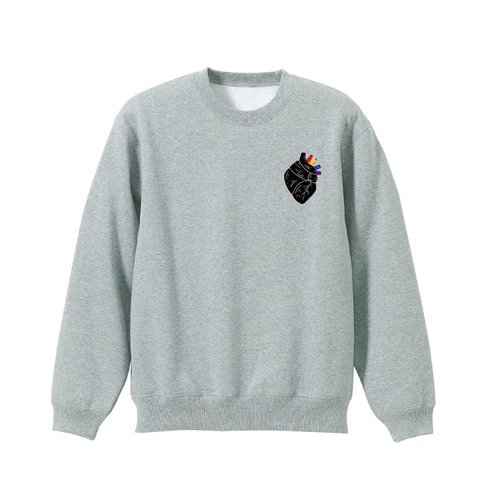 印花美術社EASYIN | 客製化服務 【equality心臟】加絨大學棉TEE 五個尺寸