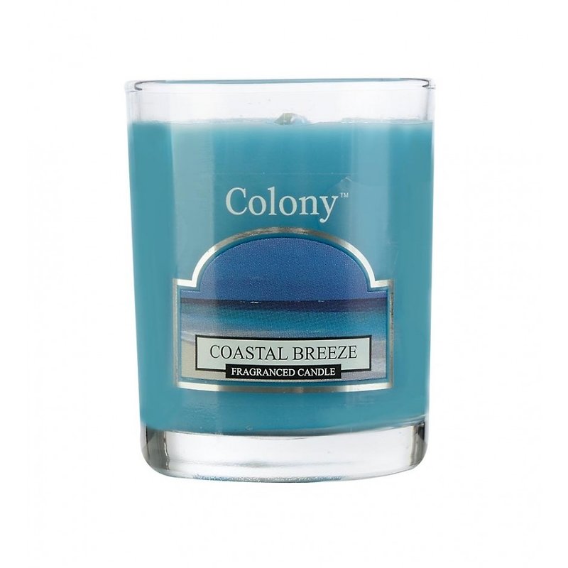 British candles Colony series Xu Haifeng small pot glass candle - เทียน/เชิงเทียน - ขี้ผึ้ง 