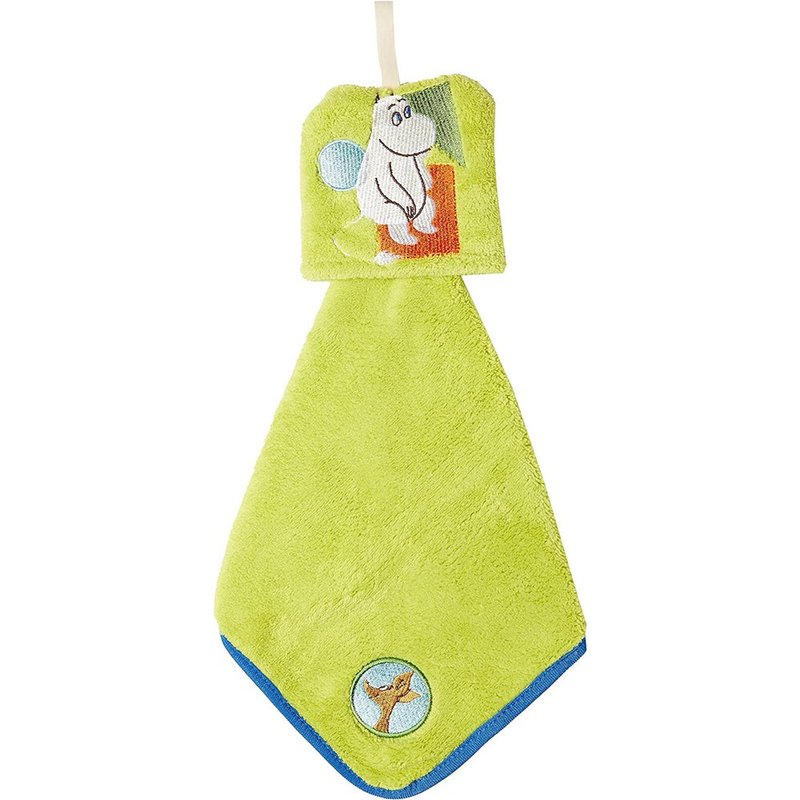 Japan's Maruma Moomin retractable hand towels Daze Lulu Mi - ผ้าขนหนู - วัสดุอื่นๆ 