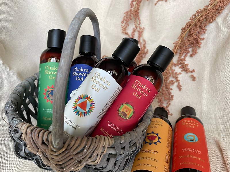 Chakra Essential Oil Body Wash - Body Wash - Other Materials 