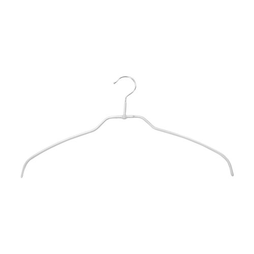 MAWA輕奢衣家 【德國MAWA】時尚簡約止滑無痕衣架42cm(時尚銀/20入)
