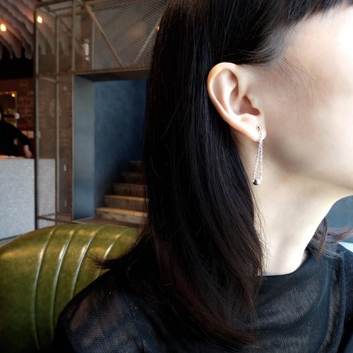 mittag jewelry｜公平貿易珠寶 ball earring 銀珠珠耳環 925銀 限量 設計師 手作 客製 珠寶