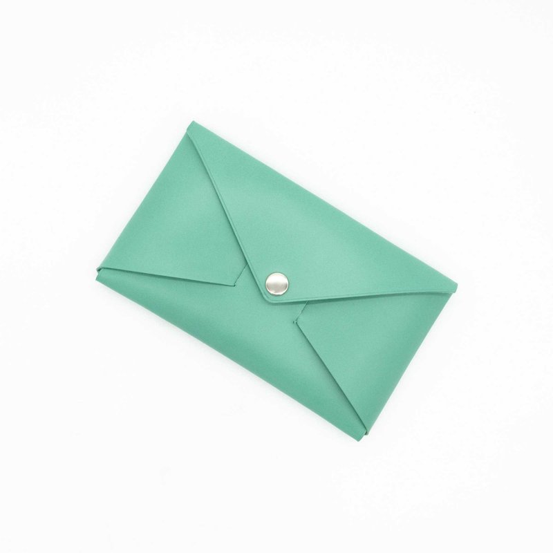 Envelope-Style Long Wallet | Leather Finished Product | BSP217 - Leather Goods - Other Materials 