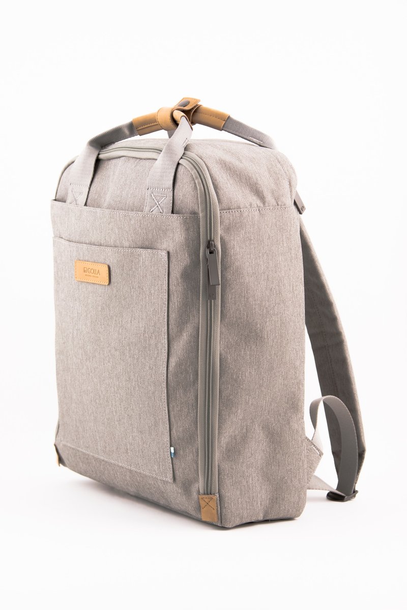 GOLLA 北歐芬蘭時尚極簡後背包 Backpack Orion-G1769-灰 - 後背包/背包/書包 - 其他材質 灰色