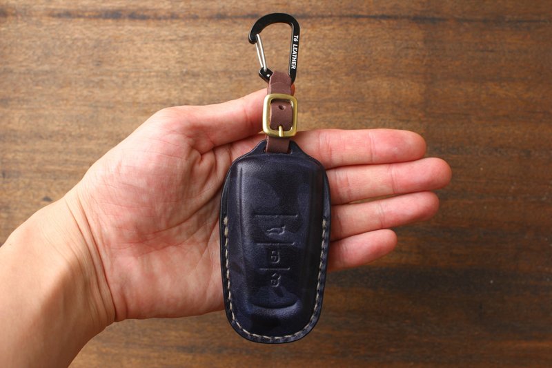 Chapina Zhijie LUXGEN U5 S5 U6 URX Car Key Leather Case 【Customization】 - Keychains - Genuine Leather 