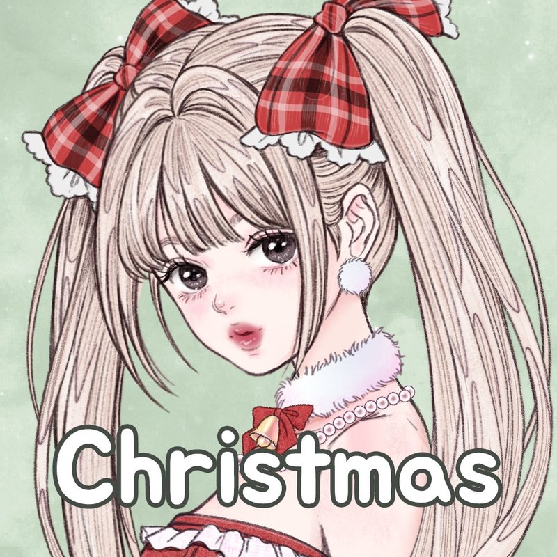 聖誕全套組 (20組) - 貼紙 - 紙 