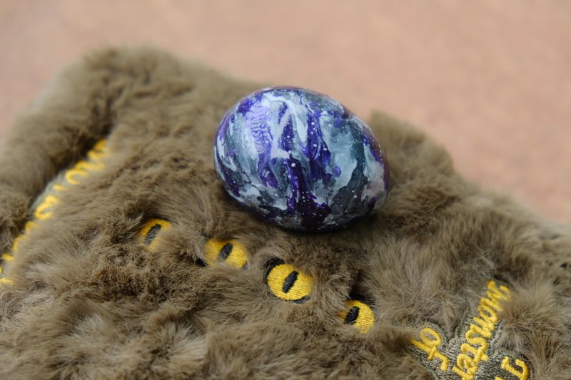 【宇宙のタマゴ】Galaxy Dragon Egg 宇宙星空龍蛋 - 擺飾/家飾品 - 石頭 藍色