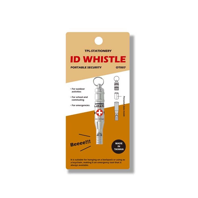 TPL marked emergency aluminum whistle_OT007 - อื่นๆ - โลหะ สีเงิน