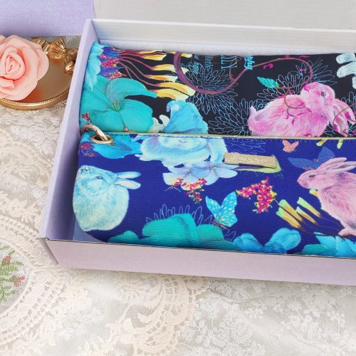 StephyDesignHK 【節日禮盒套裝】3件套禮盒 絲巾+絲巾扣+鏈條包 聖誕節 禮物盒