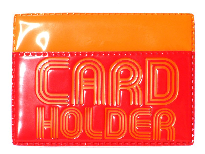 Rollog Card Holder(Red) - ที่ใส่บัตรคล้องคอ - พลาสติก 