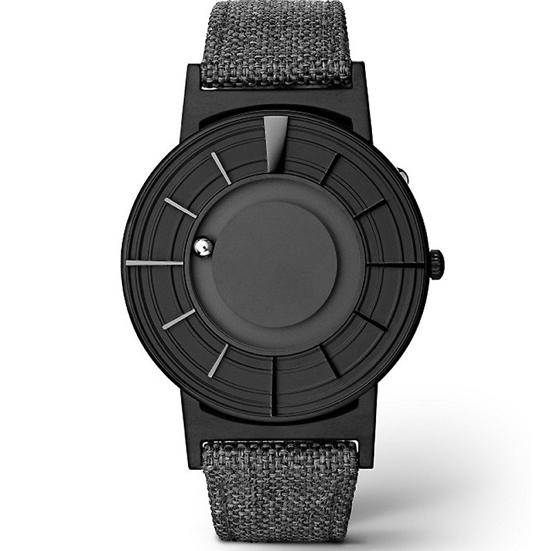 EONE Bradley 觸感腕錶 - 行星黑 - 男裝錶/中性錶 - 不鏽鋼 黑色
