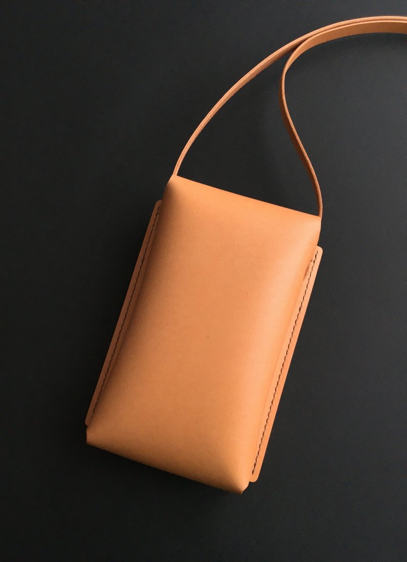 Leather Shoulder Bag, Crossbody Bag, Simple & Stylish, Italian leather, Handmade - Messenger Bags & Sling Bags - Genuine Leather 