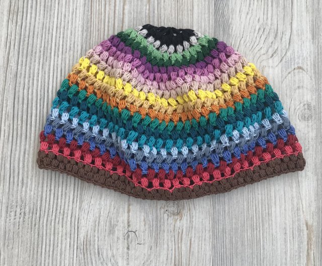 hippie crochet hat