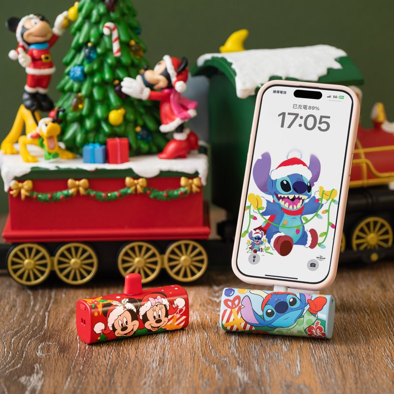 [Christmas Limited] Disney Series Fast Charging Pocket Power Bank - Choose from Styles and Specifications - ที่ชาร์จ - วัสดุอื่นๆ หลากหลายสี