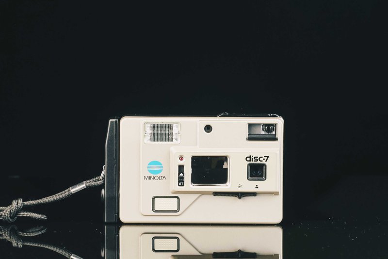 MINOLTA DISC-7 #DISC碟式底片相機 - 相機/拍立得/底片相機 - 其他金屬 黑色