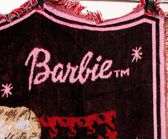 Barbie Blanket Barbie carpet second-hand vintage antiques Vintage