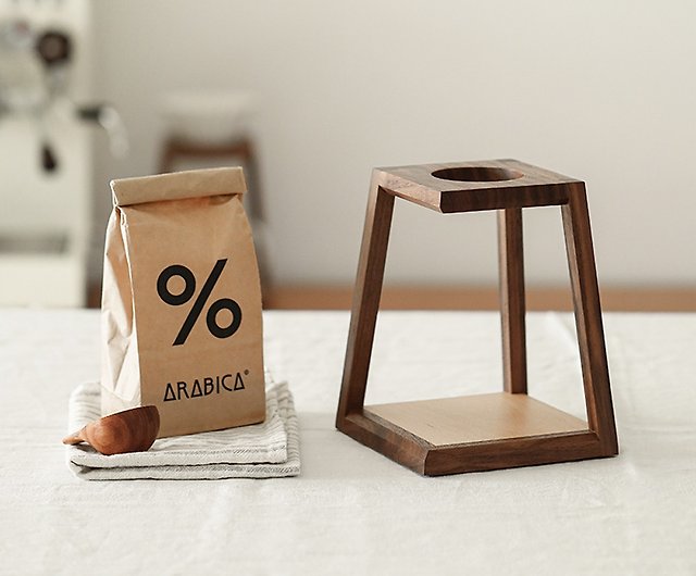 Wooden Pour Over Coffee Stand,wood Drip Coffee Stand,wood Coffee