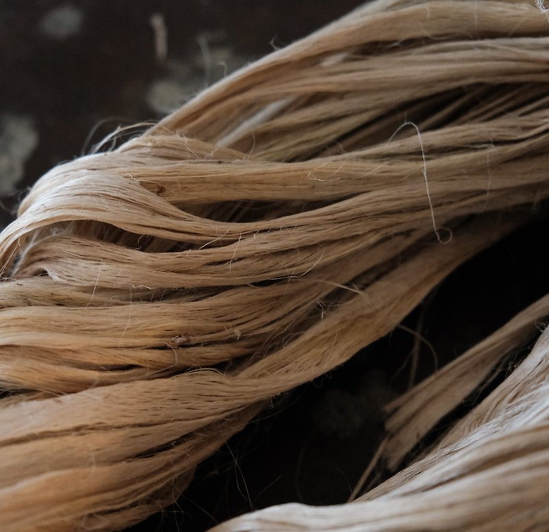mimi思路 精洗麻 黃麻絲 (1磅為單位販售) - 側背包/斜孭袋 - 棉．麻 