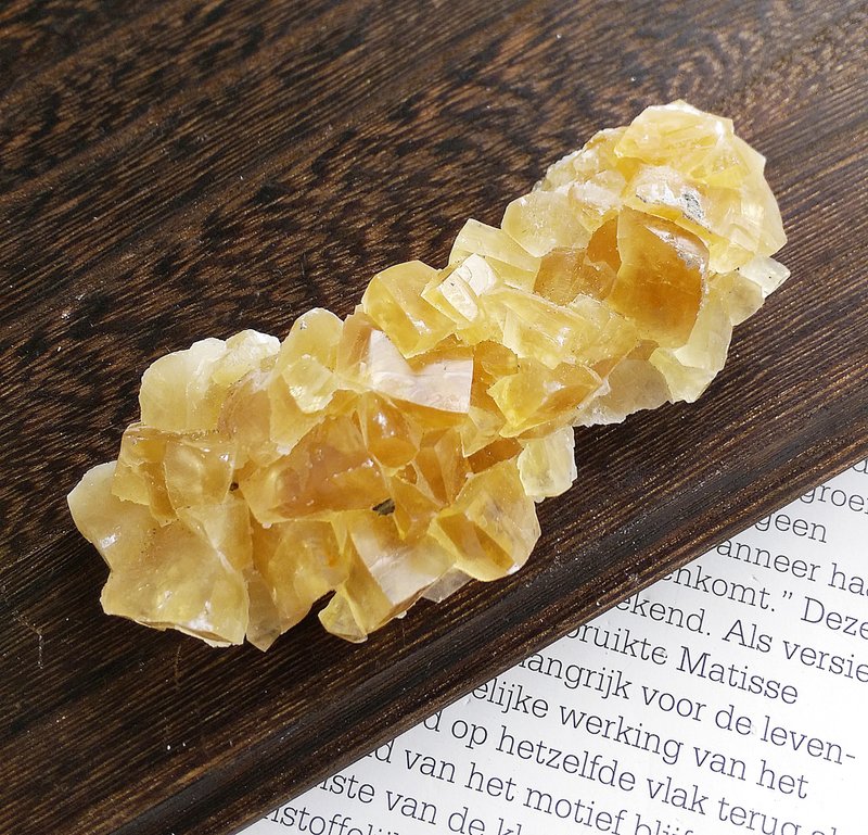 Calcite 福建產地 蜂蜜方解石 天然礦石 原礦 - Items for Display - Other Materials 