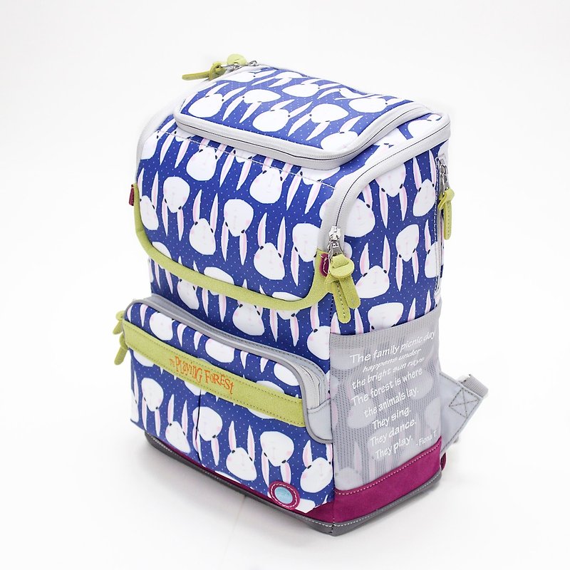 Doppio Mini Waterproof Super Light Eco-friendly Student Backpack - Other - Polyester Multicolor