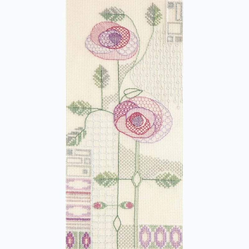 DWMKP7 - Bothy Threads 十字繡材料包 - 早晨玫瑰 - 編織/刺繡/羊毛氈/縫紉 - 其他材質 