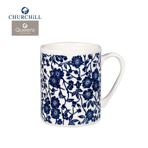 Churchill 1795 Churchill | Blue Story系列-340ML馬克杯-維多利亞深藍底碎花款