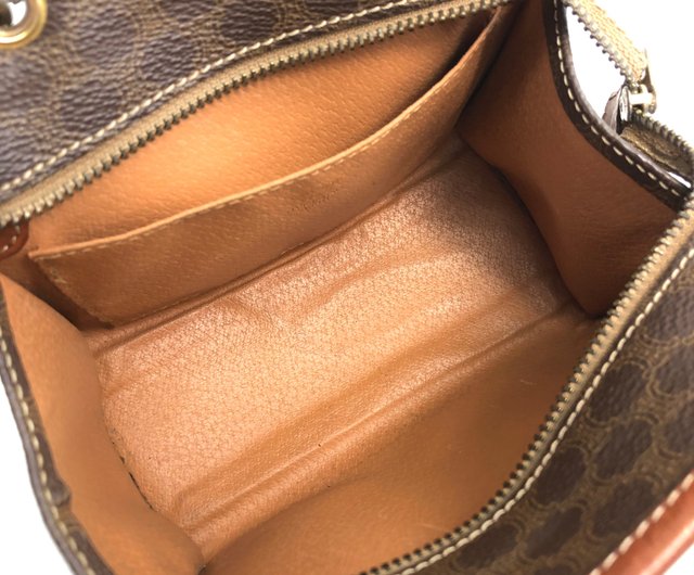 日本直送 名牌中古包 】CELINE セリーヌ マカダム ショルダーバッグ