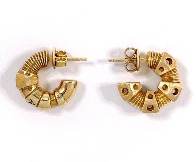 日本直送 中古美品】ボッテガヴェネタ BOTTEGAVENETA ピアス スレッド