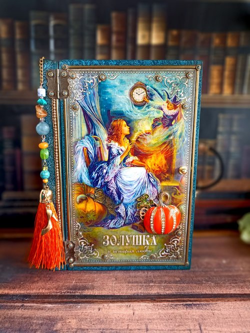 DecoRina Vintage Book box, Cinderella's box, Tarot books, Tarot card box, Jewelry box