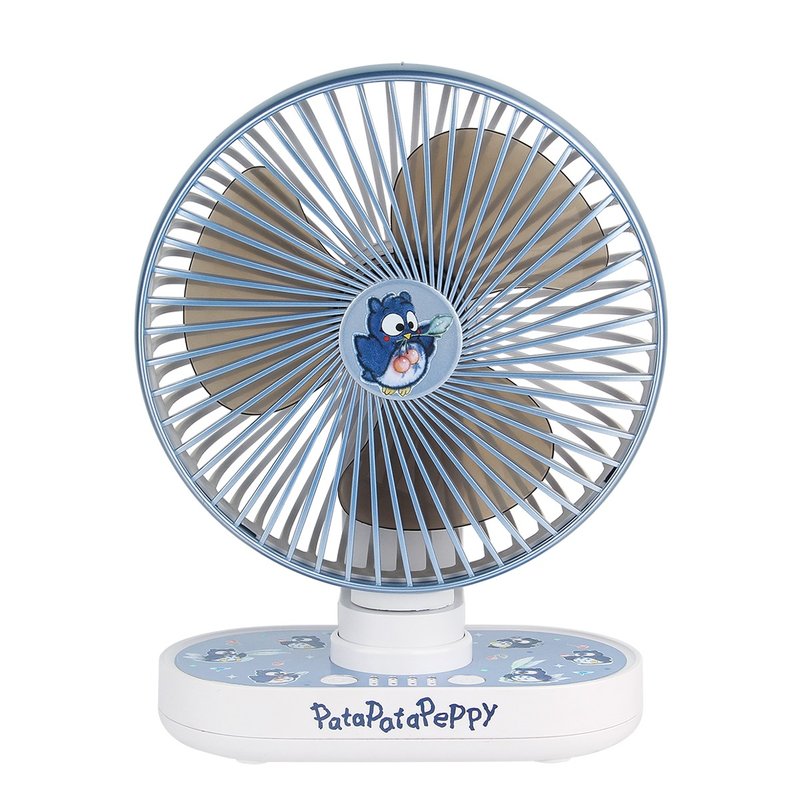 Desktop Cooling Fan - Patapatapeppy - Electric Fans - Plastic Blue