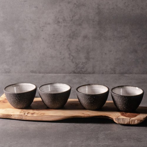 上作美器 無我系列-圓口杯(黑色)