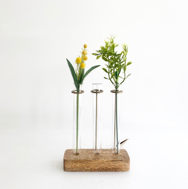 DD-02-Test tube flower device (including artificial plants) - Pottery & Ceramics - Other Materials 