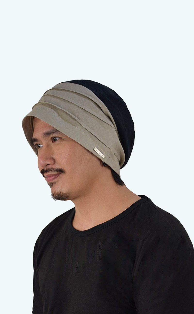 Ripple Blend Slouchy Beanie - Hats & Caps - Cotton & Hemp White