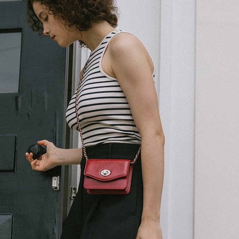 Bag to Basics made in Korea  Mignon Micro Bag - Messenger Bags & Sling Bags - Eco-Friendly Materials 