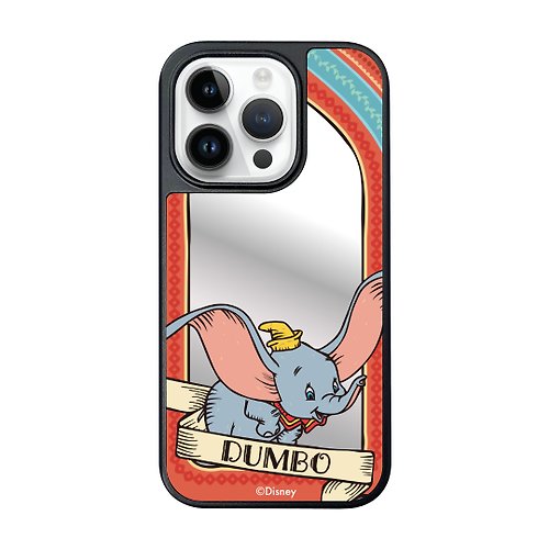 i-Smart i-Smart-迪士尼鏡面手機殼-iPhone15系列-小飛象 Dumbo
