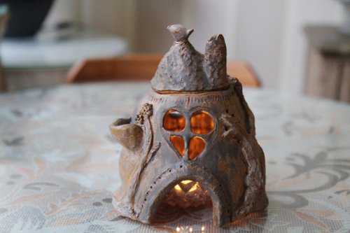 * vintage candle * ✵ * ✵ 陶器の キャンドル vintage candle * ✵ * ✵ 陶器の キャンドル vintage candle