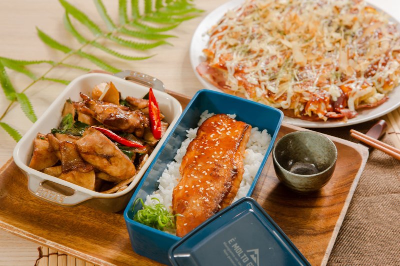 下廚DIY材料包(含食譜/食材/調料)-台日友好套組/3道台日經典料理 - 甜點/烘焙/料理 - 新鮮食材 