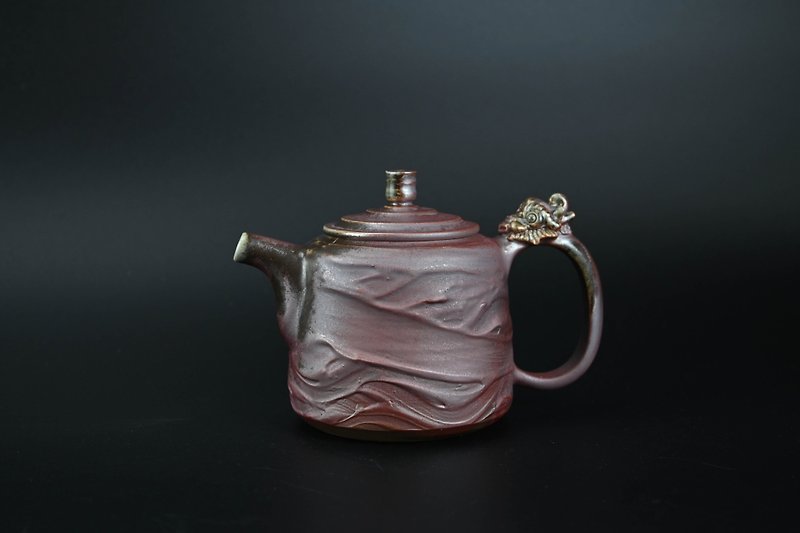 DD Jiachen Year of the Dragon limited edition handmade firewood pot teapot [Zhenlin Ceramics] - ถ้วย - ดินเผา 