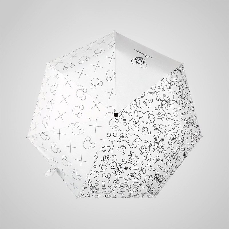 [ドイツのコボルド]ディズニーが公式に承認した-7Kの雨と太陽のデュアルユース傘-粘着性のあるペンの落書き-ホワイト - 傘・雨具 - その他の素材 ホワイト
