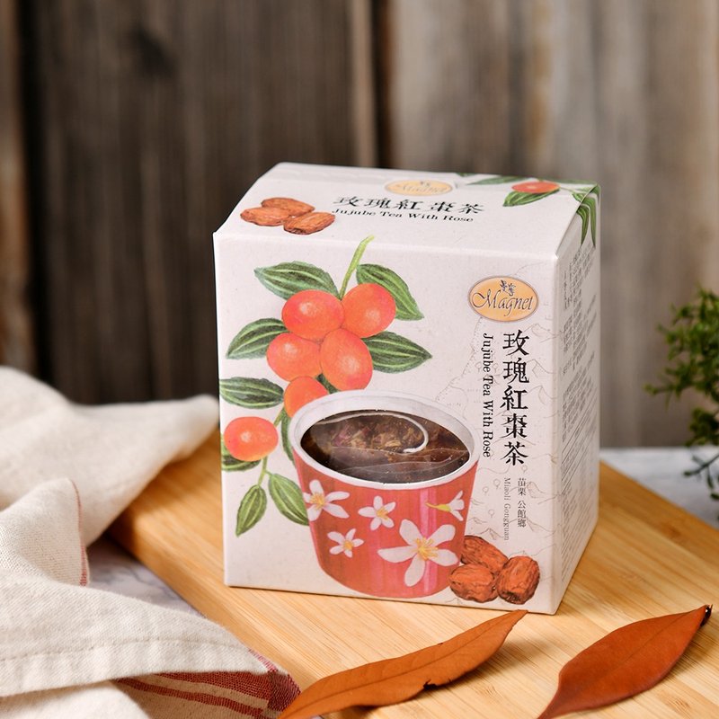 Jujube Tea With Rose - Tea - Eco-Friendly Materials 