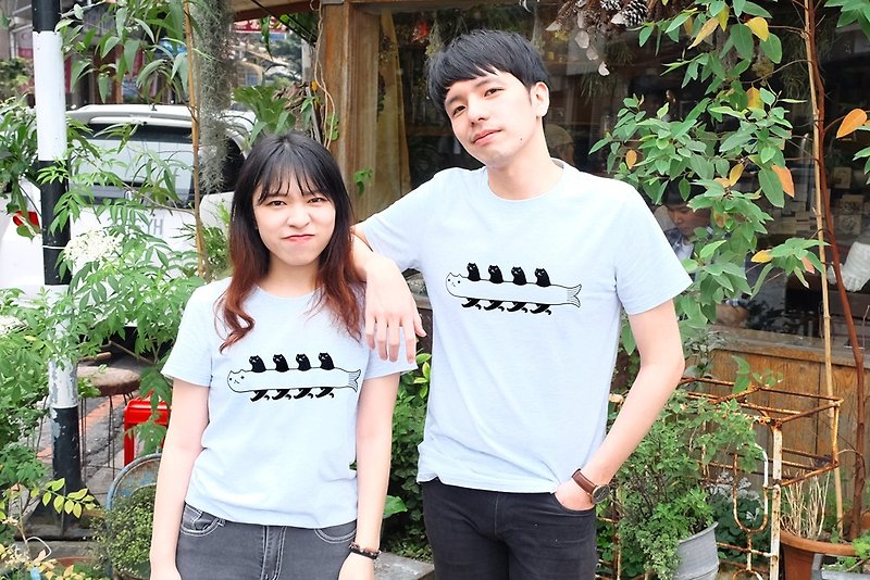 Choo Choo Train unisex shirt - อื่นๆ - ผ้าฝ้าย/ผ้าลินิน ขาว