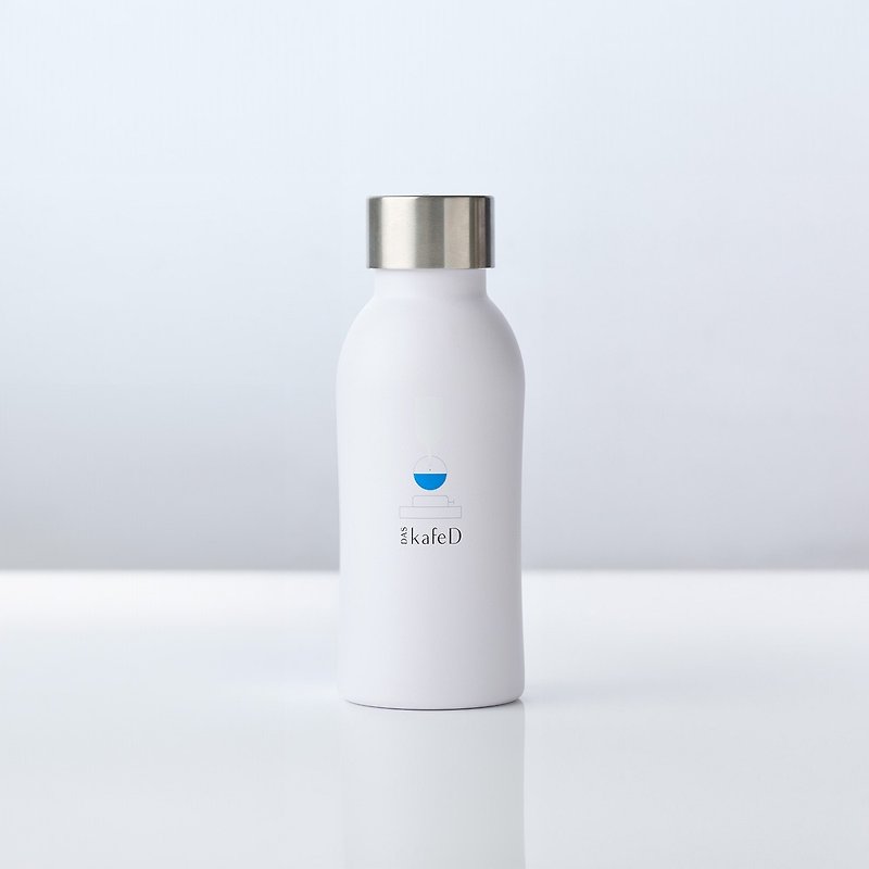 kafeD BUGATTI reusable thermal water bottle - แก้วมัค/แก้วกาแฟ - วัสดุอื่นๆ ขาว