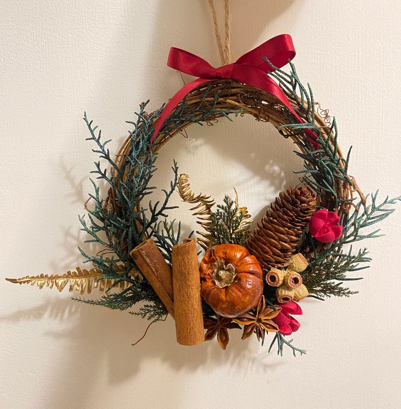 Christmas wreaths. Christmas gifts. Wreaths. Everlasting wreaths. Christmas decorations. Christmas arrangements - Dried Flowers & Bouquets - Plants & Flowers Multicolor