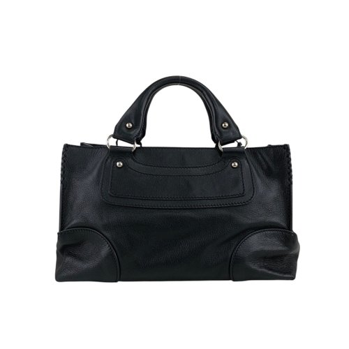 日本直送 名牌中古包 】CELINE セリーヌ ハンドバッグ ブラック