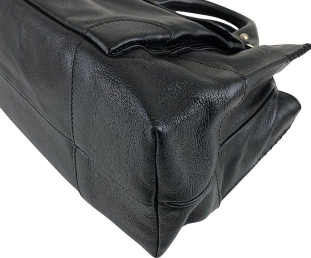日本直送 名牌中古包 】CELINE セリーヌ ハンドバッグ ブラック